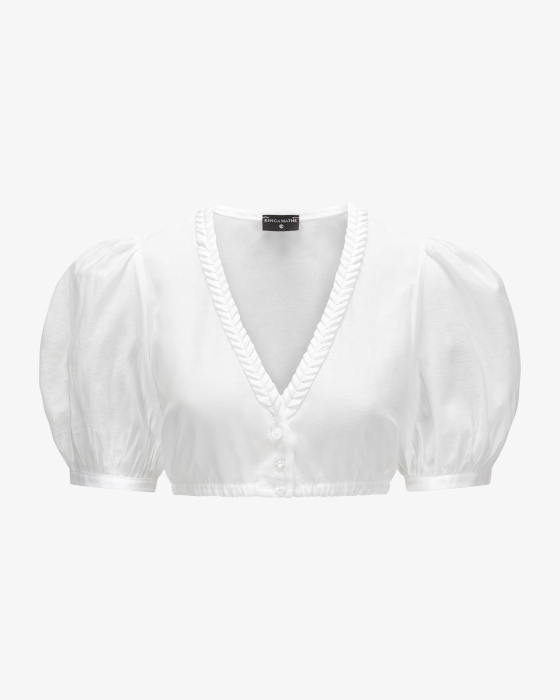 Dirndlbluse Semi-transparent Colada