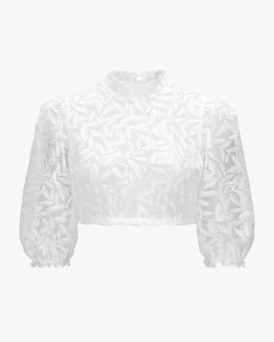 Dirndlbluse Semi-transparent Evi 