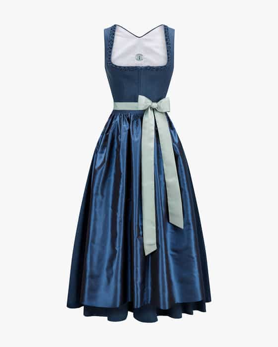 Midi-Dirndl Tirza aus Leinen mit Schürze Bessy 