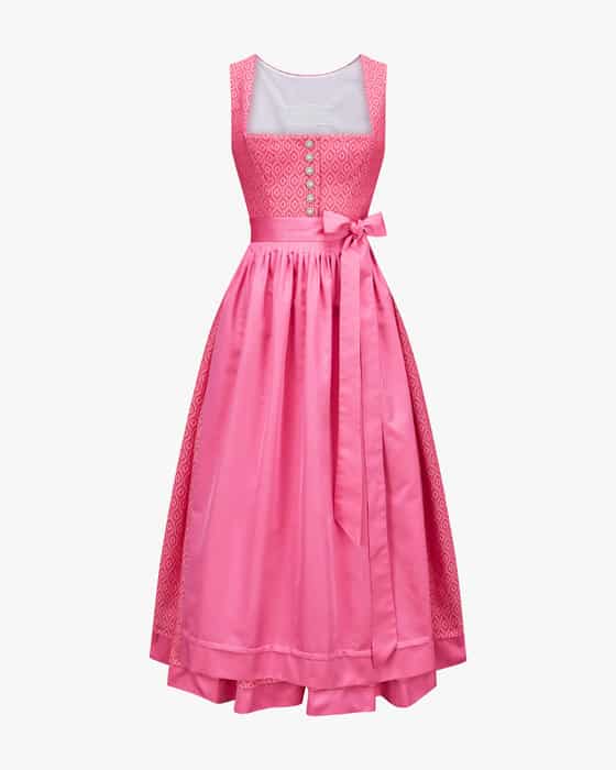 Dirndl lang mit Schürze 
