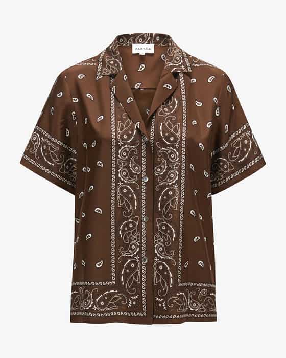 Seidenbluse Soy Short