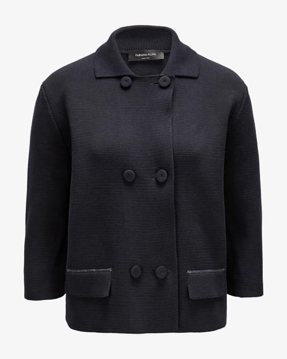 Strickjacke aus Baumwolle