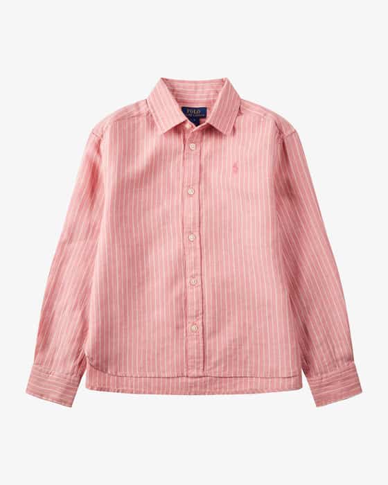 Bluse aus Leinen und Baumwolle