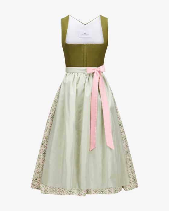 Dirndl Midi mit Schürze