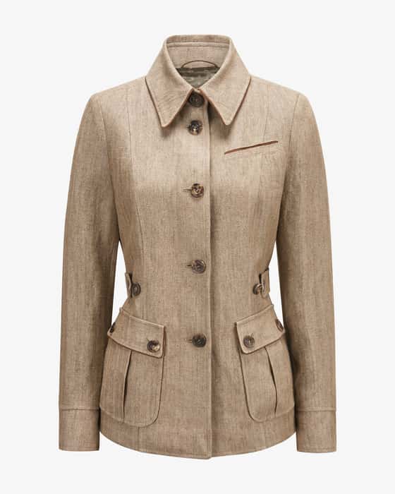 Trachtenjacke Kohfidisch aus Leinen