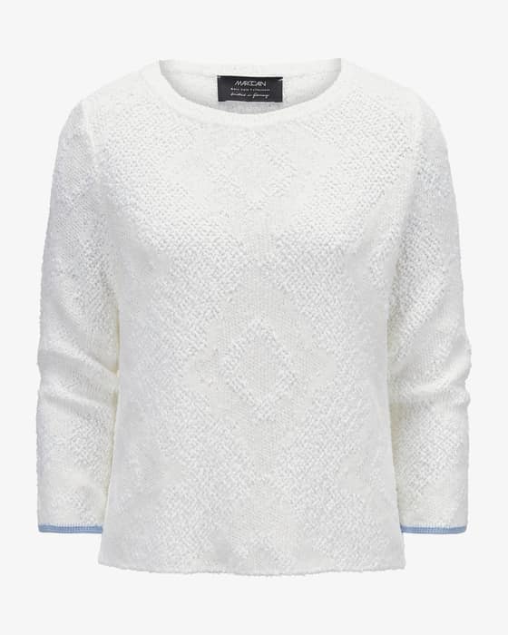 Pullover aus Baumwoll-Mix