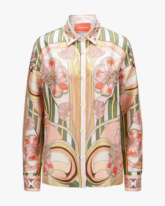 Bluse Boy Shirt aus Seide