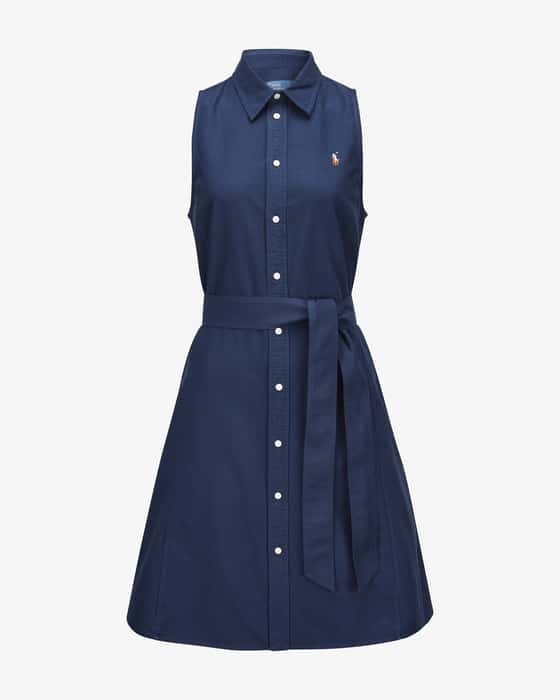 Hemdblusenkleid aus Baumwolle