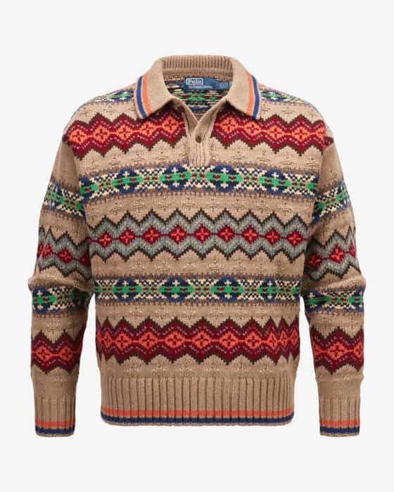 Wool and cotton jumper