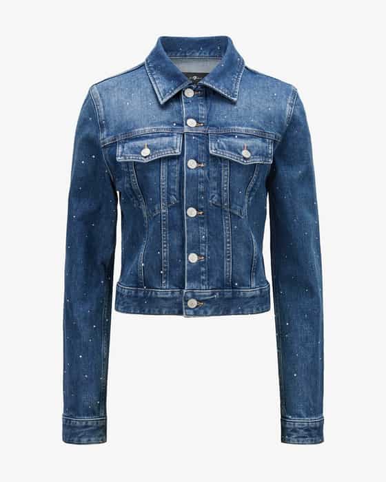 Jeansjacke Shrunken 