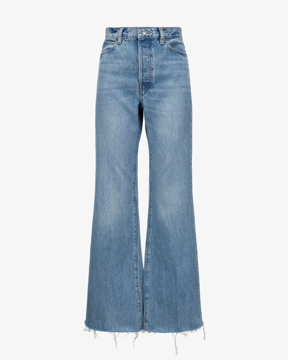 Jeans The Lax Mid Rise Relaxed Flare 