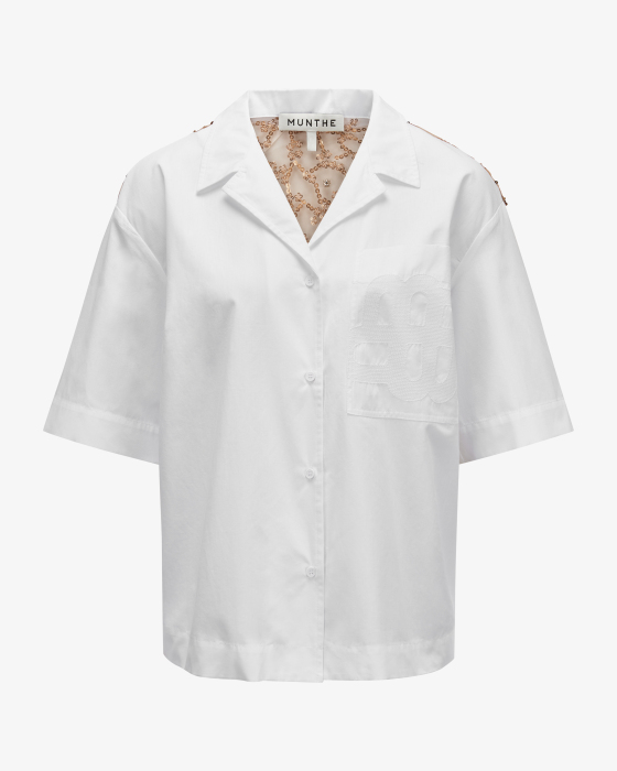 Bluse Naoko aus Baumwoll-Mix