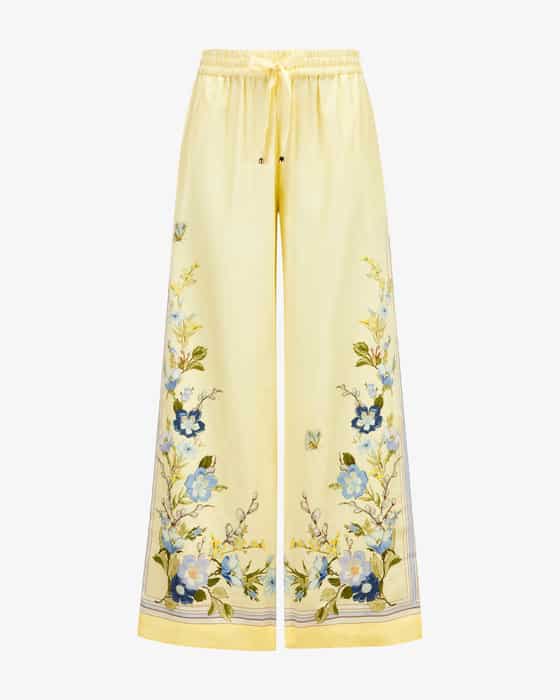 Hose aus Baumwolle und Seide