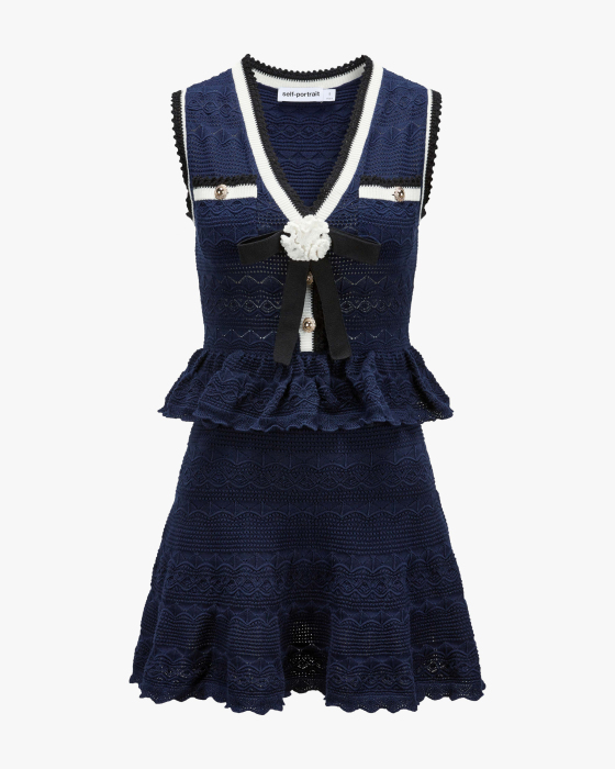 Kleid aus Baumwoll-Mix
