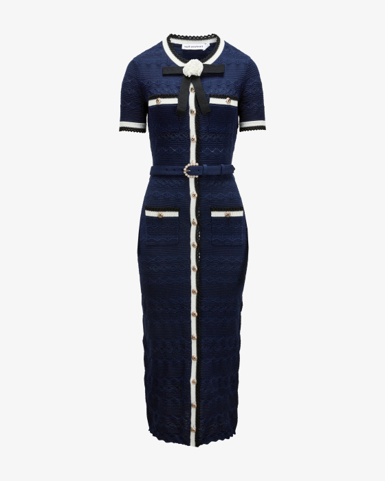 Kleid aus Baumwoll-Mix