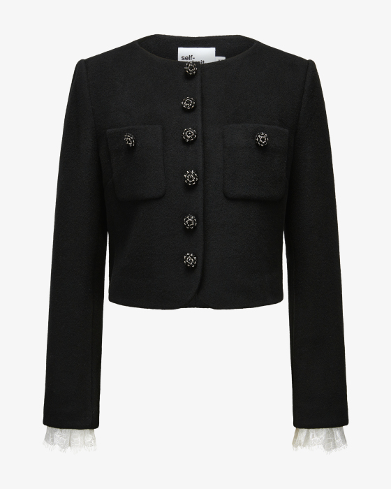 Blazer aus Woll-Mix