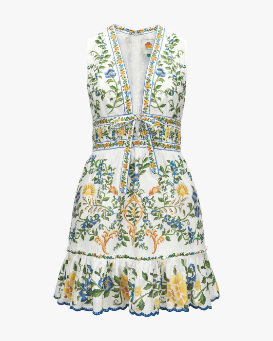 Kleid Emily Floral Tapestry aus Bio-Baumwolle