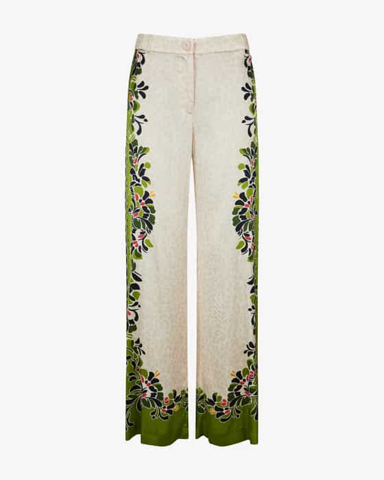 Satinhose Warri Wide Fit High Waist