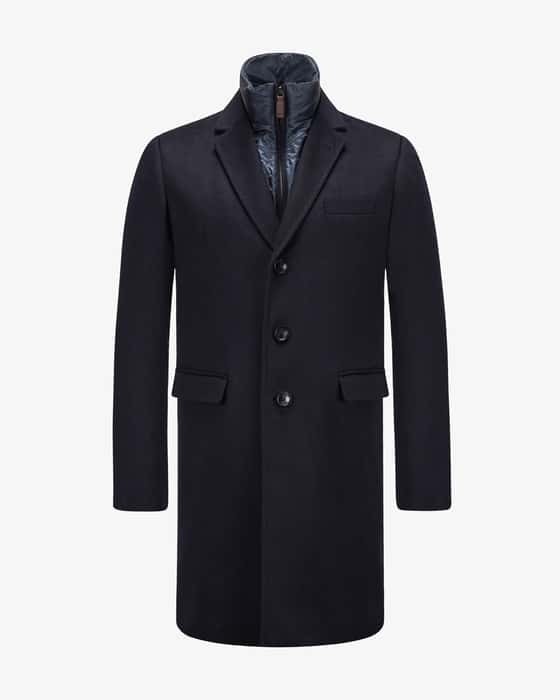 Hybrid-Mantel aus Cashmere