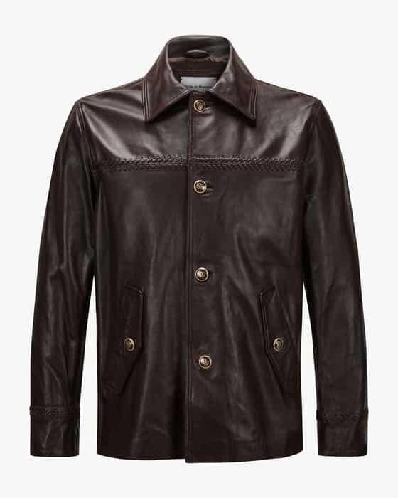 Lederjacke