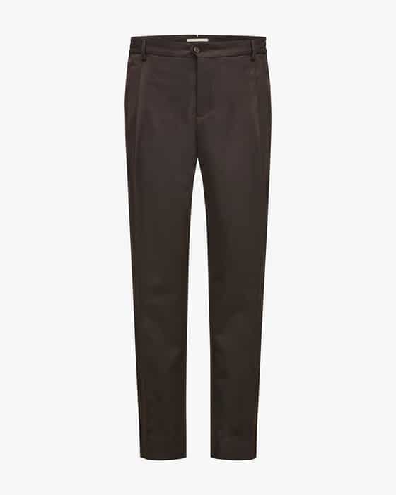 Morgan’s trousers made from a virgin wool blend