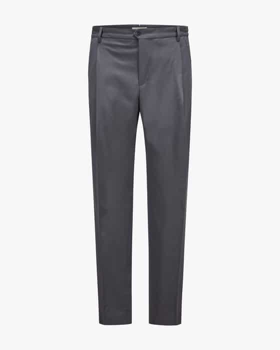 Morgan’s trousers made from a virgin wool blend