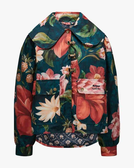 x Farm Rio Casual Jacket Wild Flower