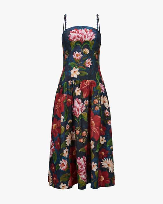 x Farm Rio Kleid Wild Flower Midi