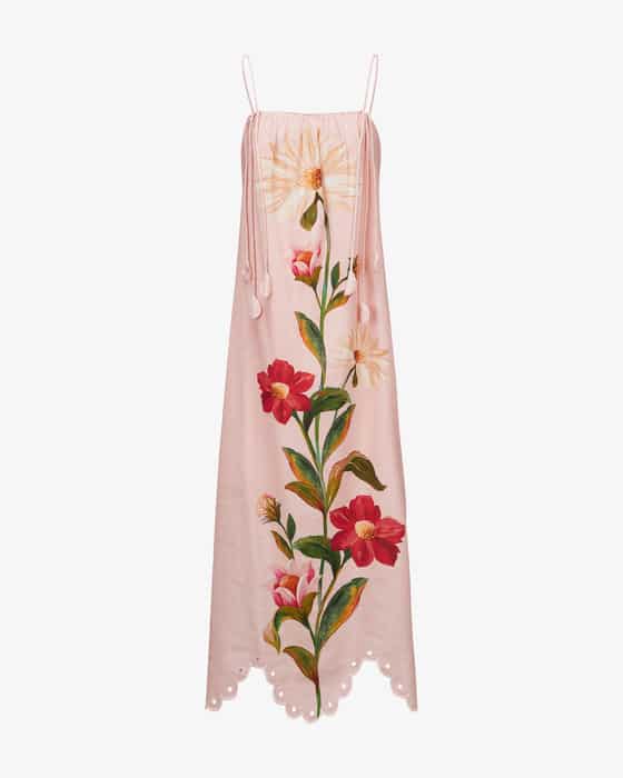 x Farm Rio Kleid Bromelia Midi