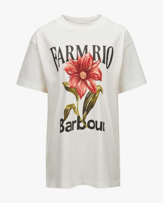 x Farm Rio T-Shirt Wild Flower Oversized Graphic