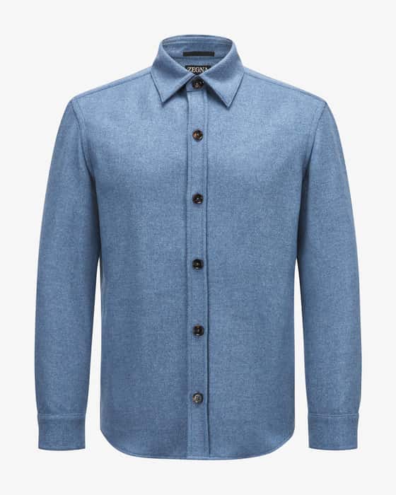 Oasi cashmere shirt jacket