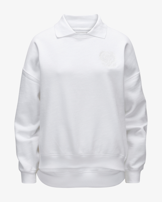 Wimbledon sweatshirt in cotton blend