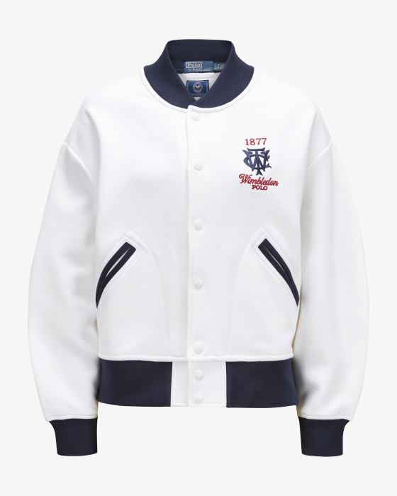 Wimbledon college jacket in cotton blend