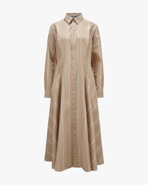 Hemdblusenkleid aus Baumwolle