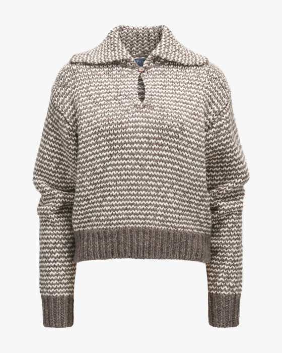 Pullover aus Baumwoll-Woll-Mix