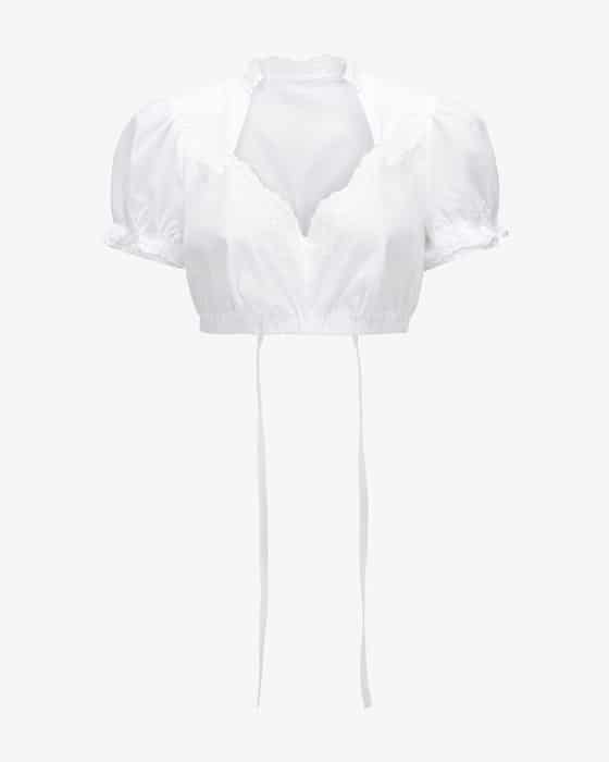 Dirndlbluse Semi-transparent 