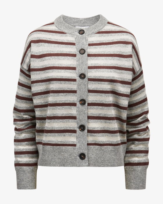 Strickjacke aus Woll-Cashmere-Mix