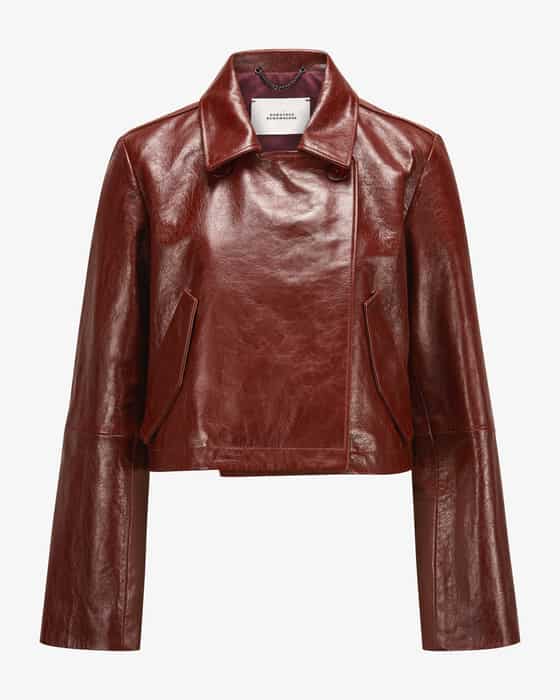 Lederjacke Broken Shine 