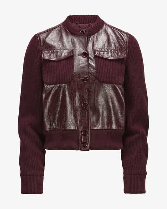 Hybrid-Lederjacke It’s a Match