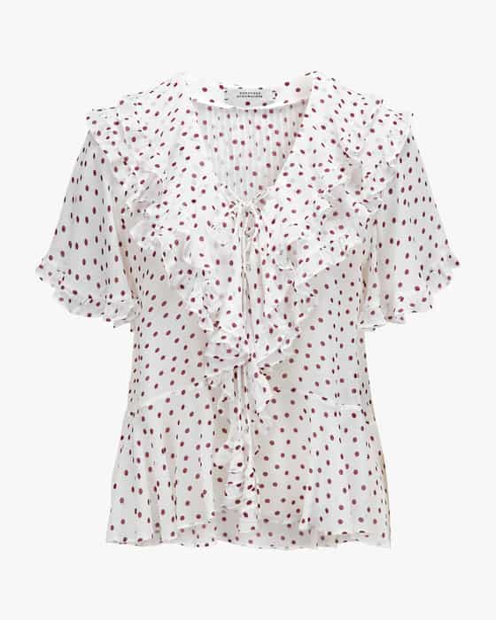 Bluse Dancing Dots