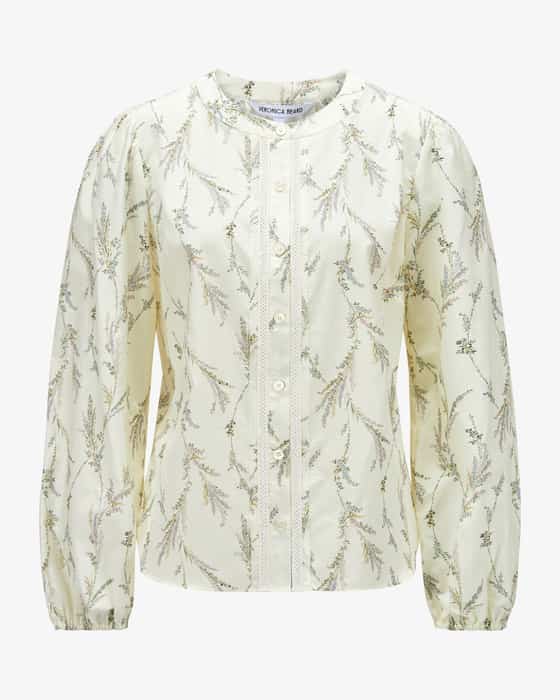 Bluse Emiko aus Baumwolle und Seide