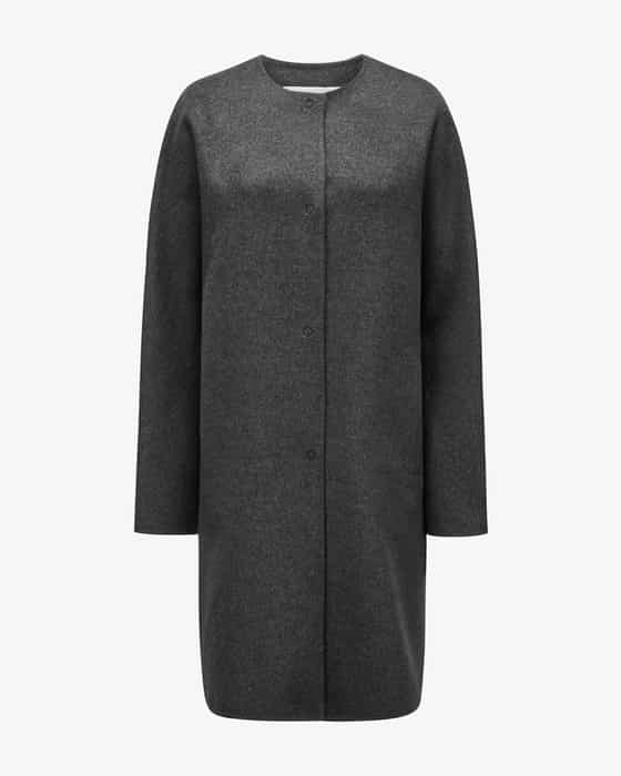 Mantel aus Schurwolle und Cashmere