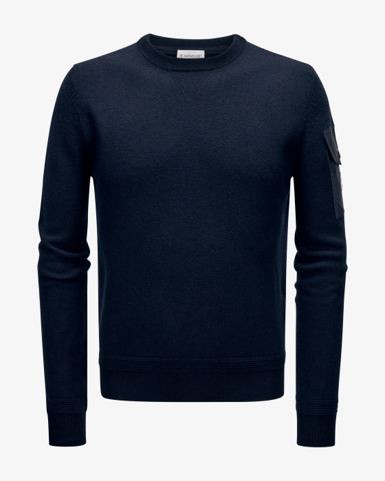 Pullover Girocollo Tricot aus Schurwolle