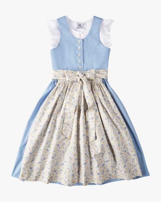 x LODENFREY Dirndl Bergsee with blouse and apron