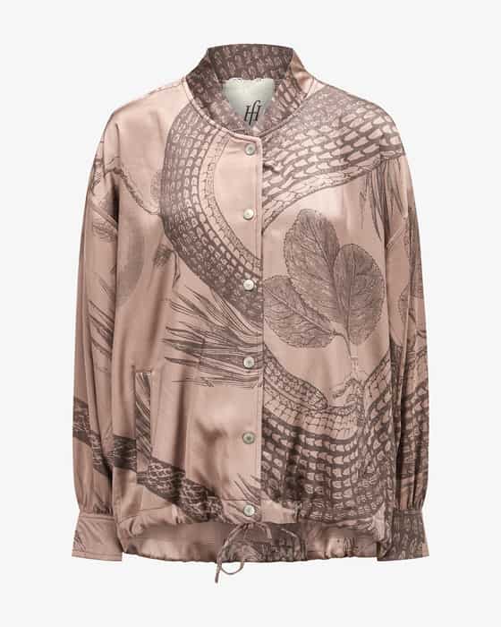 Blouson Faye aus Seide
