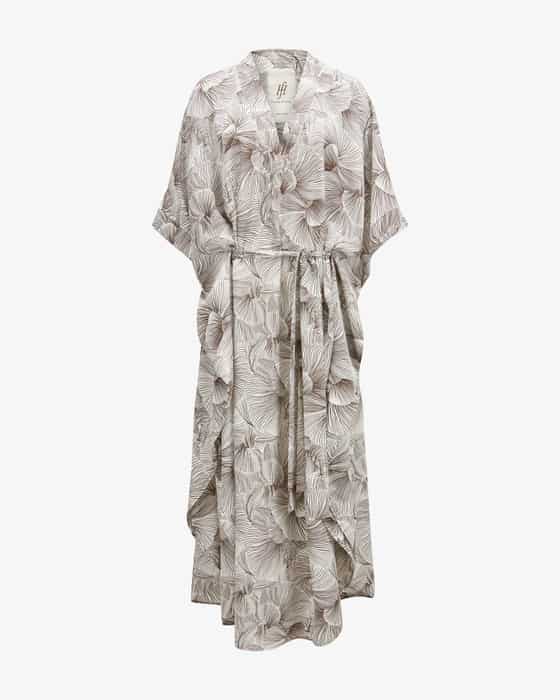 Maxikleid aus Seide