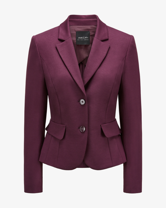 Viscose blend blazer