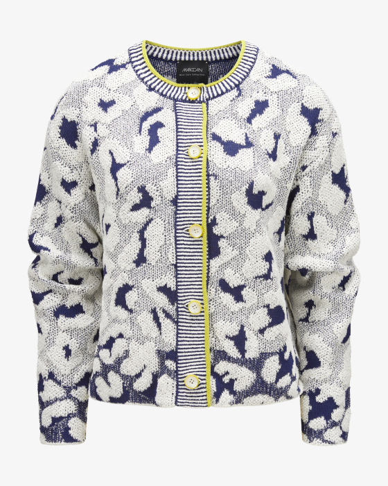 Cardigan made from organic cotton blend