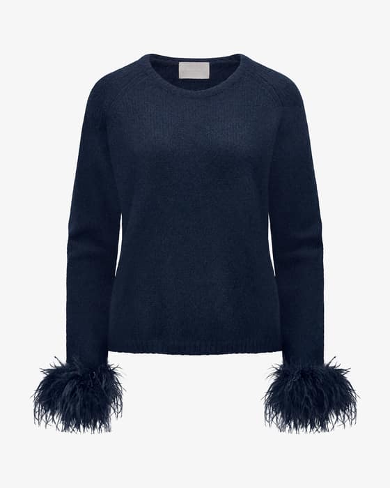 Cashmere and cotton jumper