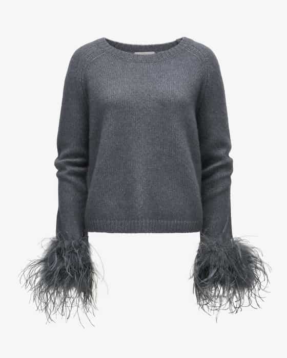 Cashmere and cotton jumper